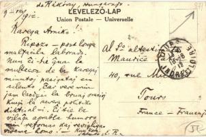 Mezőhegyes, Református templom, TCV card  (EK)