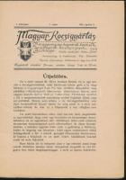 1912. Magyar kocsigyártás - A magyarországi bognárok kovácsok, kocsifényezők, kocsinyergesek szaklap...