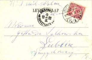 Hortobágy, csikósok. Kiss Ferencz eredeti fényképe után, Pongrácz Géza kiadása