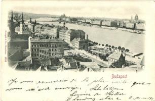 Budapest I. Tabáni látkép (fa)