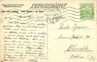 Budapest V. Szent István templom. Magyar Földrajzi Intézet Rt. Budapest sorozat 10. sz. művészlapja ...