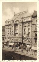 Budapest VII. Rákóczi út, Grand Hotel Imperial nagyszálloda, Taub és Baross üzlete