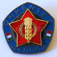 "Önkéntes rendőr" szocialista kitűző T:1