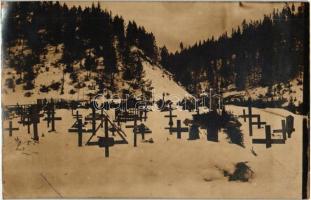 6 db eredeti első világháborús magyar katonai fotó képeslap Erdélyből, Románföldről és Szentendréről...