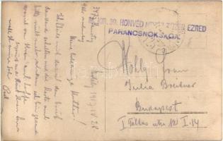 6 db eredeti első világháborús magyar katonai fotó képeslap Erdélyből, Románföldről és Szentendréről...