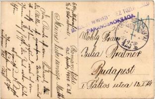 6 db eredeti első világháborús magyar katonai fotó képeslap Erdélyből, Románföldről és Szentendréről...