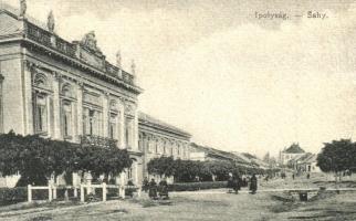 Ipolyság, Sahy; utcakép / street view