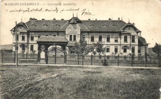 Marosvásárhely, Targu Mures; Állami gyermekmenhely / orphanage  (szakadás / tear)