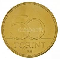 2006. 50Ft Cu-Ni "Magyar Vöröskereszt" aranyozott forgalmi emlékérme T:1-,2