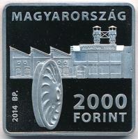 2014. 2000Ft Cu-Ni "Ganz Ábrahám" T:PP