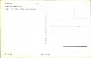 Debrecen, Kohász üdülő, nagyerdei strand, Vöröshadsereg útja, botanikus kert - 5 db MODERN fekete-fe...