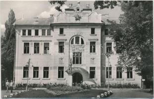 Nyíregyháza, Néplap kiadóhivatala, villamos, Krúdy szálló, sóstó, Tisza Kisvendéglő - 4 db MODERN fe...