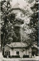 Nyíregyháza, Néplap kiadóhivatala, villamos, Krúdy szálló, sóstó, Tisza Kisvendéglő - 4 db MODERN fe...