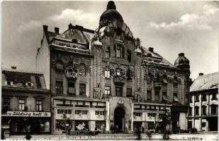 Szombathely, Köztársaság tér, Állami áruház, Éhen Gyula tér - 3 db MODERN fekete-fehér képeslap / 3 ...