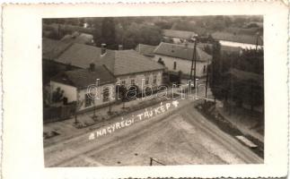 1930 Nagyrév, utcakép. Foto Ica, photo (EK)