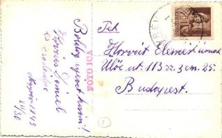 1930 Nagyrév, utcakép. Foto Ica, photo (EK)