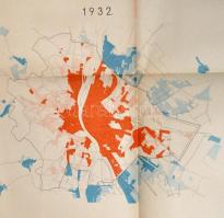 1940 A Törvényhatósági Közgyűlés Külön Bizottságának jelentése, Budapest városfejlesztési programja, leírás + térképek