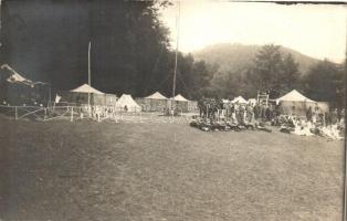 Jósvafői cserkésztábor / Hungarian scout camp in Jósvafő, photo