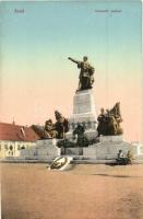 Arad, Kossuth szobor, L. & P. 4000. / statue