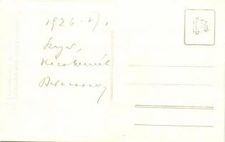 1926 "Badacsony", "Szeged" és "Kecskemét" őrnaszádok legénységgel a fe...