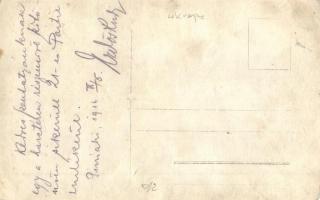 1916 Peniaky, Pieniaki (Keletgalícia); kitűnően sikerült 21-es kártya parti emlékére / WWI K.u.K. mi...