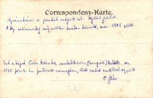 ~1907 Vadászat után elkészített vadétel bográcsban, csoportkép / Hunters after hunting, cooking. gro...