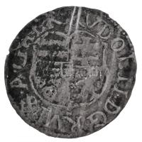 1601N-B Denár Ag "Rudolf" (0,44g) T:2,2- patina / Hungary 1601N-B Denar Ag "Rudolf&qu...