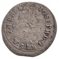 1711. Poltura Ag I. József (1,02g) T:2- Hungary 1711. Poltura Ag Joseph II (1,02g) C:VF Huszár: 1579., Unger II.: 1160.