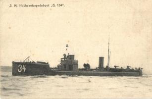 SM Hochseetorpedoboot G. 134 Kaiserliche Marine / German Navy Tb 34 torpedo boat