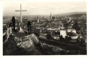 Kolozsvár, Cluj; kilátás a Fellegvárról / panorama view from the castle