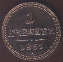 Ausztria 1851A 1Kr T:1-/2+