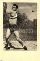 Csermák József, kalapácsvető, olimpiai bajnok, Képzőművészeti Alap Kiadóvállalata / Hammer-Thrower, Olimpic Champion