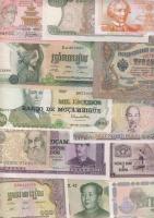 300 klf bankjegy, jobbakkal az egész világból, régi és új T:I (legalább 200db),II,III,IV