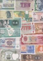 300 klf bankjegy, jobbakkal az egész világból, régi és új T:I (legalább 200db),II,III,IV