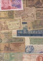 300 klf bankjegy, jobbakkal az egész világból, régi és új T:I (legalább 200db),II,III,IV