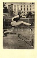 Gyarmati Olga, gátfutó, olimpiai bajnok, Képzőművészeti Alap Kiadóvállalata / Hurdler, Olimpic Champion