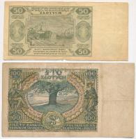Lengyelország 1932-1948. 5db-os bankjegy tétel T:III,III-
Poland 1932-1948. 5pcs of banknotes C:F,V...