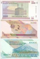 Irán 7db-os bankjegy tétel T:I,I-
Iran 7pcs of banknotes C:UNC,AU