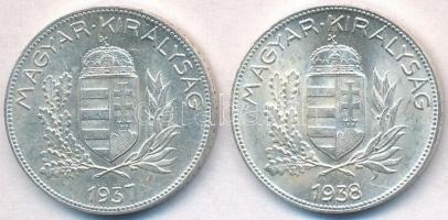 1937. 1P Ag + 1938. 1P Ag T:1- 
Adamo P6