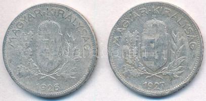 1926. 1P Ag + 1927. 1P Ag T:2-,3 
Adamo P6