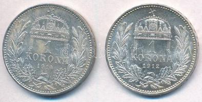 1912KB-1914KB 1K Ag "Ferenc József" (2xklf) T:1-,2
Adamo K5.1