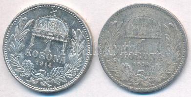 1894KB-1914KB 1K Ag "Ferenc József" (2xklf) T:1-,2-,3
Adamo K5.1