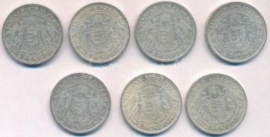 1929-1939. 2P Ag "Madonna" (7xklf) T:2,2-,3
Adamo P7