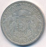 1929. 2P Ag "Madonna" T:2-,3 
Adamo P7