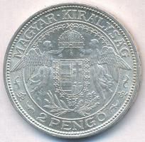 1939. 2P Ag "Madonna" T:1-
Adamo P7