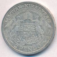 1932. 2P Ag "Madonna" T:2-,3 Adamo P7