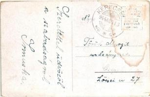 Kerecsend, templom, Hősök emlékműve, Hangya, községháza, iskola (fl)