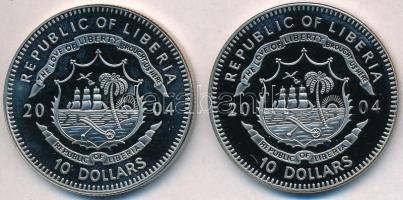 Libéria 2004. 10$ "Szabadság pillanatai - Jean d'Arc az Orleans-i szűz 1429." multico...