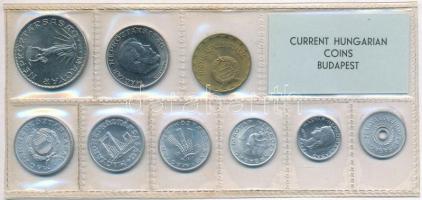 1972. 2f-10Ft (10xklf) érmés forgalmi sor fóliatokban T:1 patina 
Adamo FO5