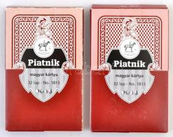 Piatnik modern magyar kártya, 2 pakli, eredeti dobozában, újszerű állapotban